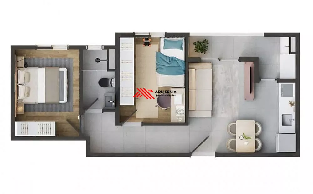 Apartamento, 2 quartos, 42 m² - Foto 2