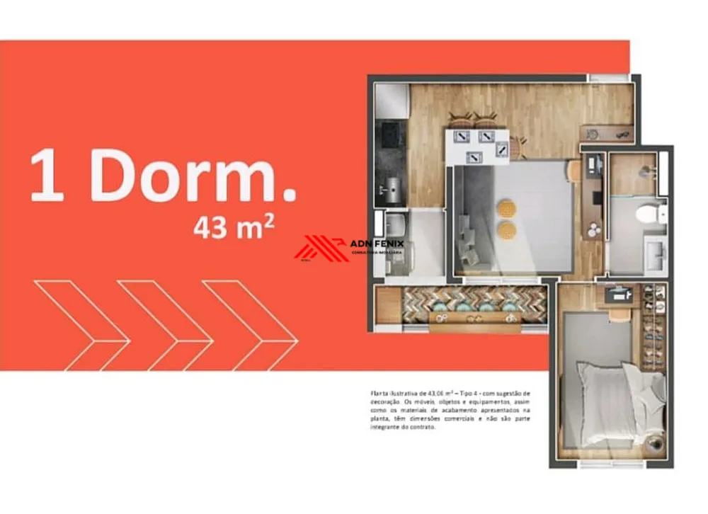 Apartamento, 2 quartos, 56 m² - Foto 6