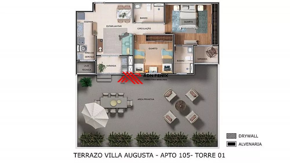 Apartamento, 2 quartos, 55 m² - Foto 4