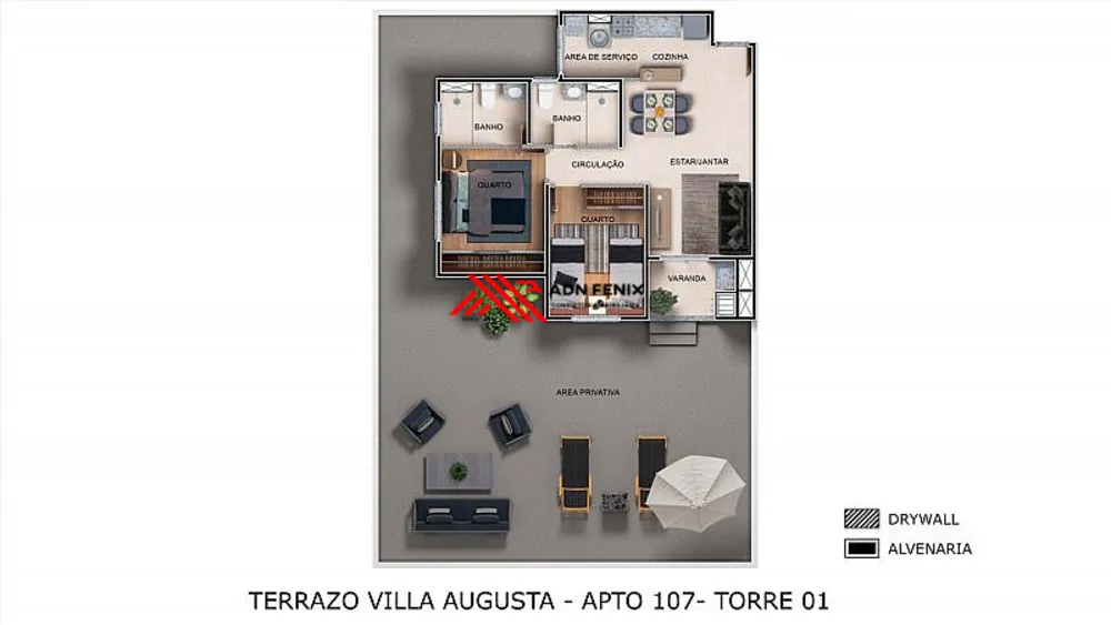 Apartamento, 2 quartos, 55 m² - Foto 9