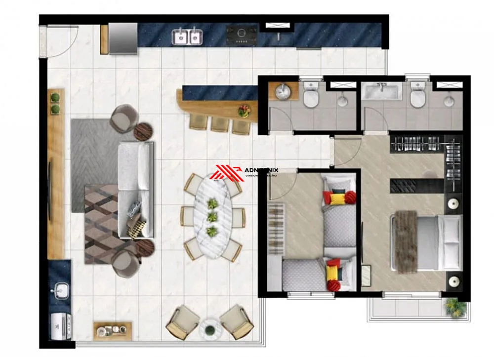 Apartamento, 2 quartos, 71 m² - Foto 10