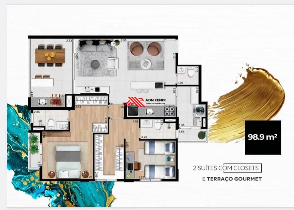 Apartamento, 3 quartos, 99 m² - Foto 16