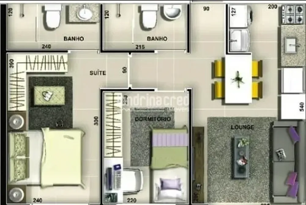 Apartamento, 2 quartos, 10 m² - Foto 10