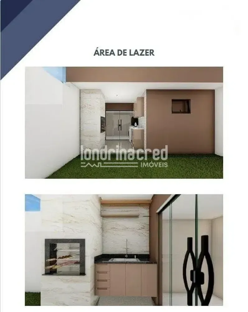 Casa, 3 quartos, 72 m² - Foto 2