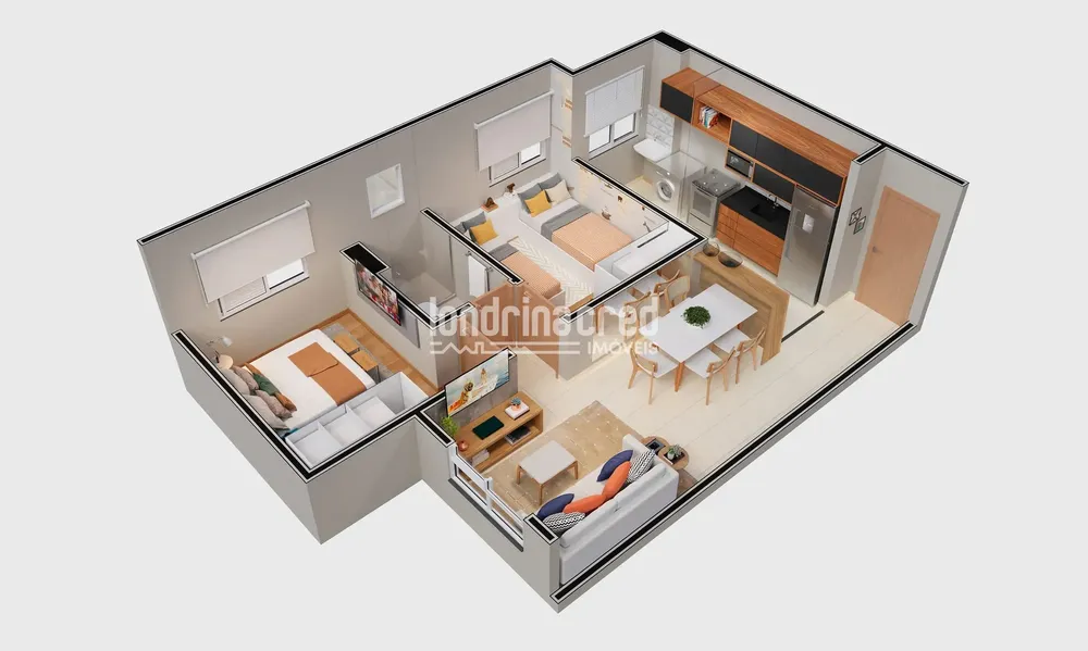 Apartamento, 2 quartos, 48 m² - Foto 12