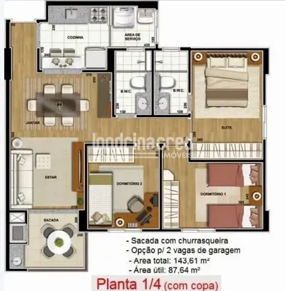 Apartamento, 3 quartos, 88 m² - Foto 12