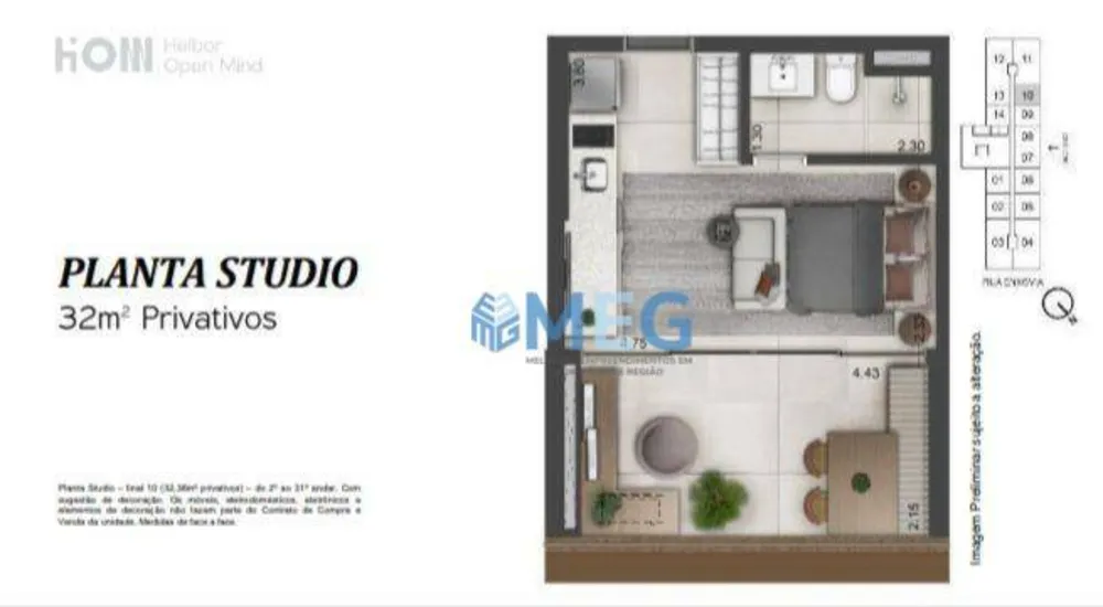 Apartamento, 2 quartos, 70 m² - Foto 15