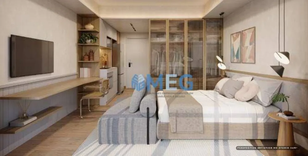 Kitnet-Studio, 26 m² - Foto 1