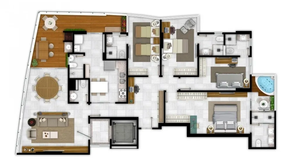 Apartamento, 4 quartos, 169 m² - Foto 15