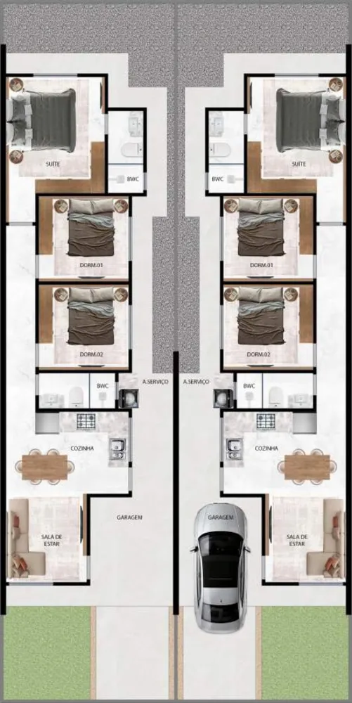 Casa, 3 quartos, 83 m² - Foto 4
