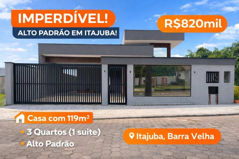 Casa, 3 quartos, 119 m² - Foto 1