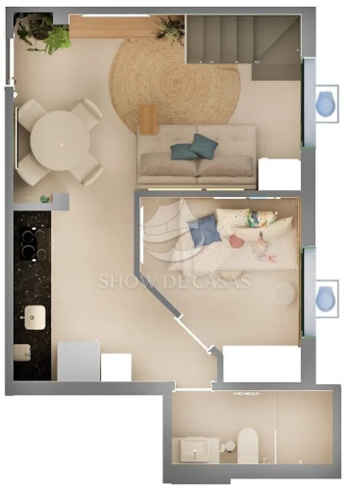 Cobertura, 2 quartos, 68 m² - Foto 16