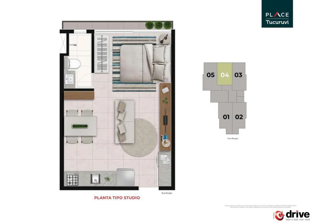 Apartamento, 1 quarto, 35 m² - Foto 14
