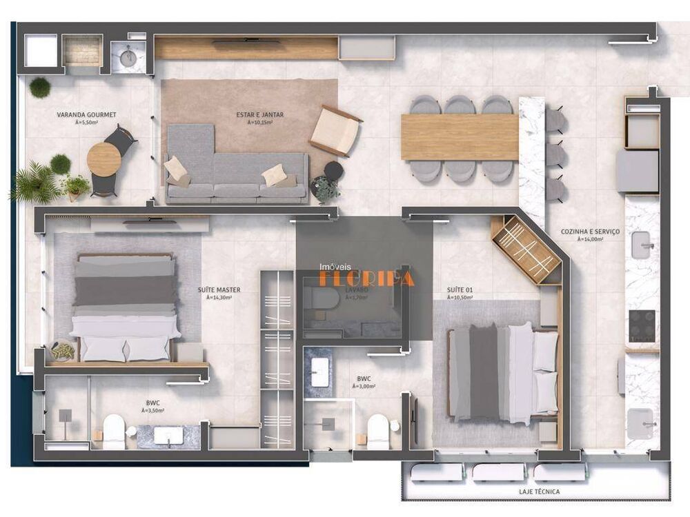 Apartamento, 2 quartos, 87 m² - Foto 19