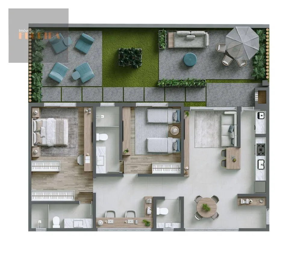 Apartamento, 2 quartos, 149 m² - Foto 3