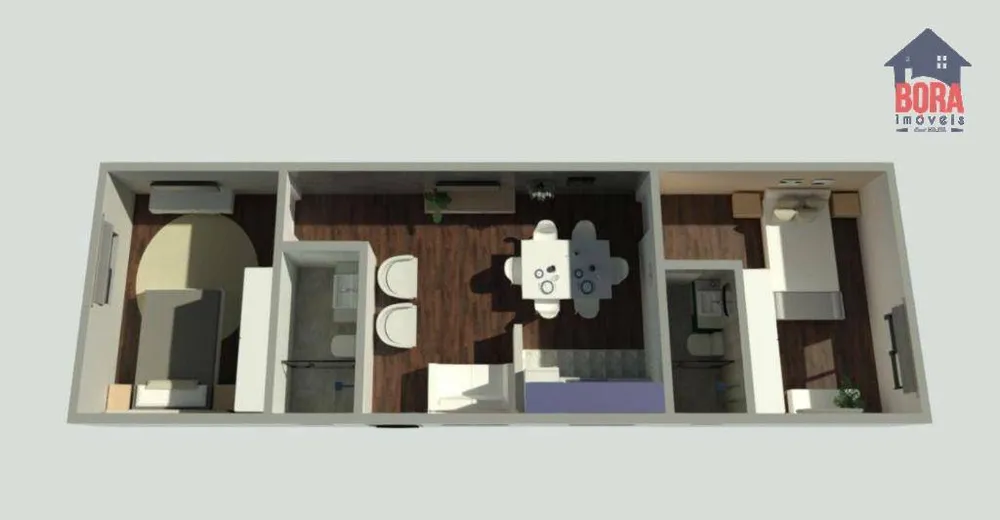 Casa, 2 quartos, 61 m² - Foto 3