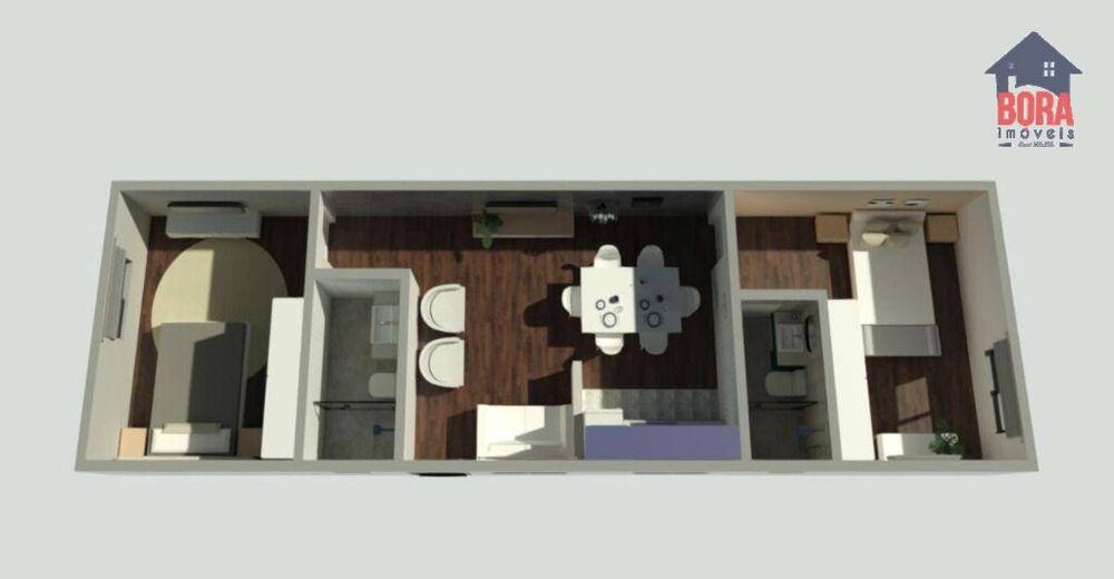 Casa, 2 quartos, 61 m² - Foto 4