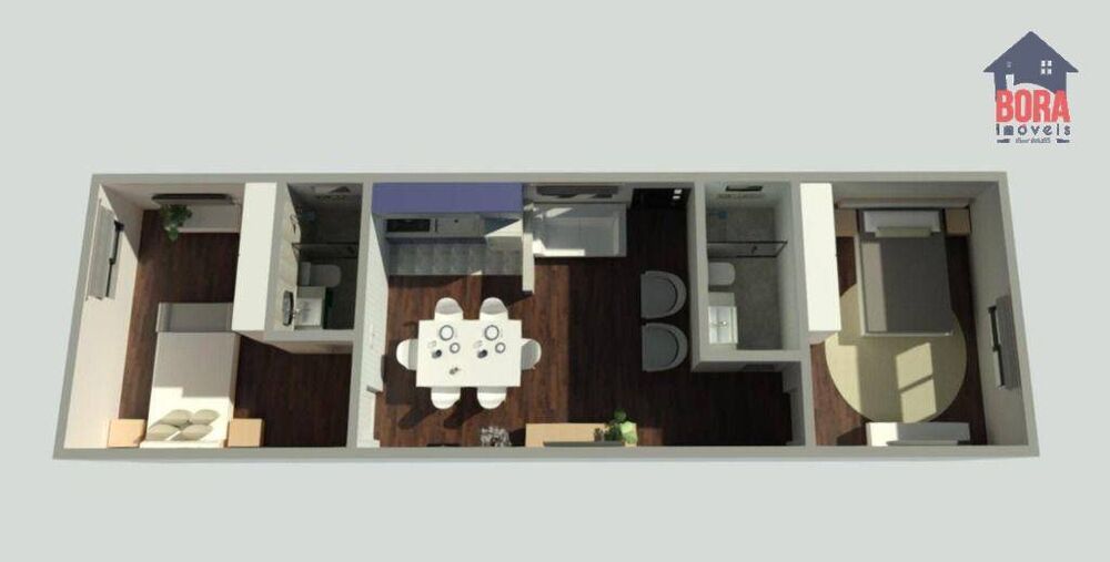 Casa, 2 quartos, 61 m² - Foto 3