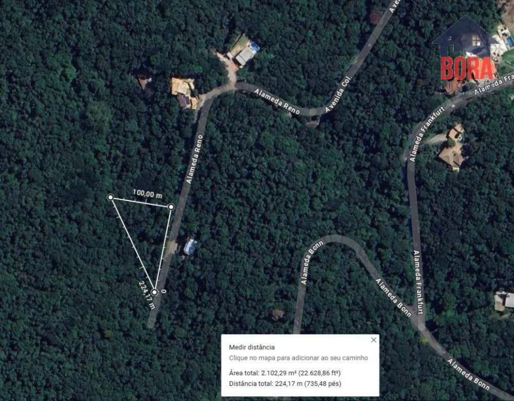 Loteamento e Condomínio, 2035 m² - Foto 1
