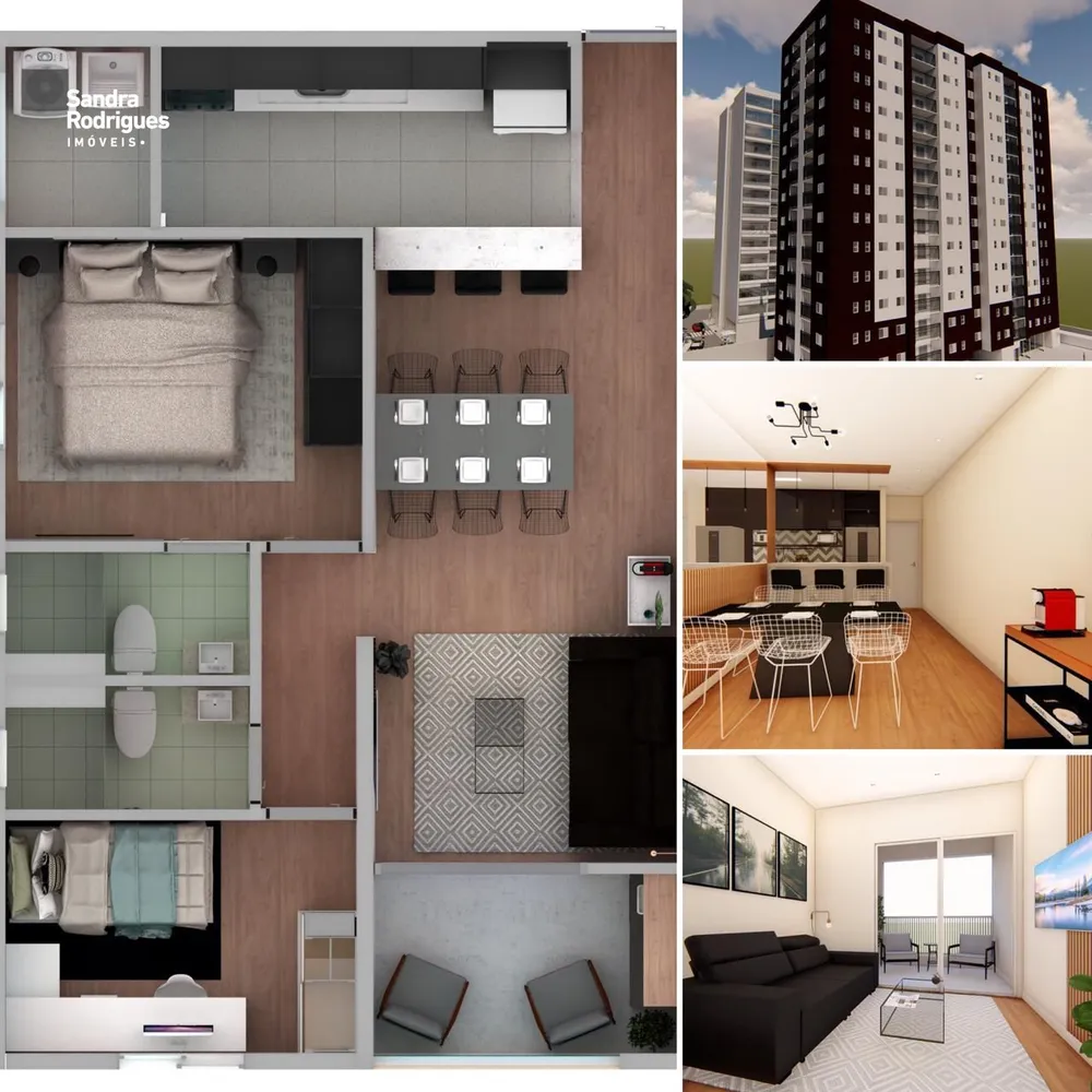 Apartamento, 2 quartos, 55 m² - Foto 4