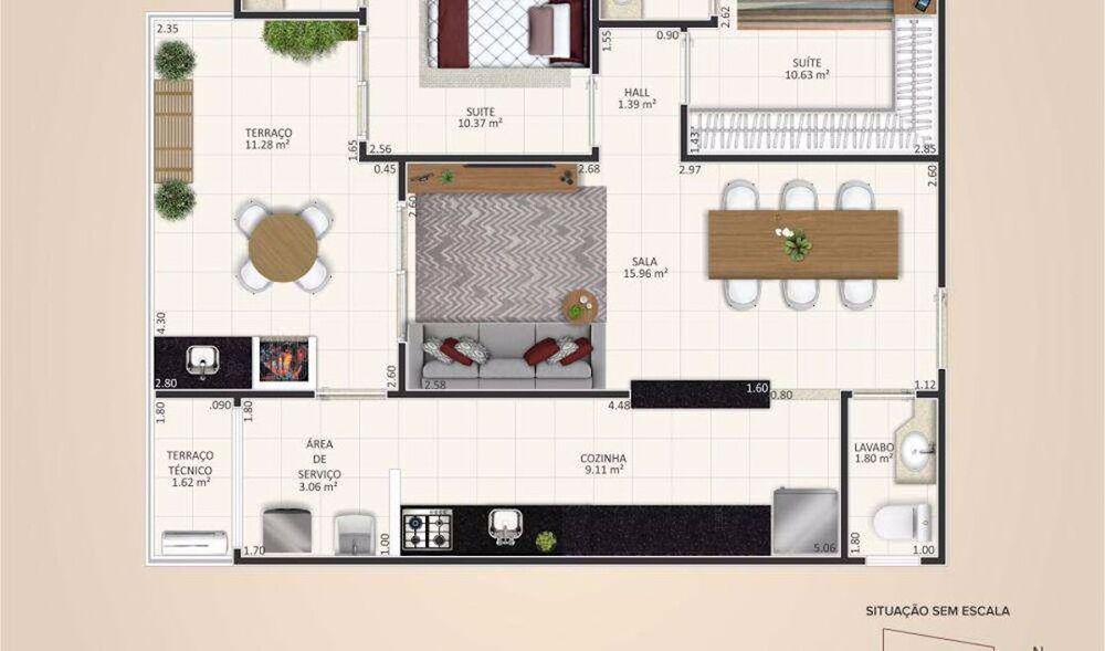 Apartamento, 2 quartos, 79 m² - Foto 4