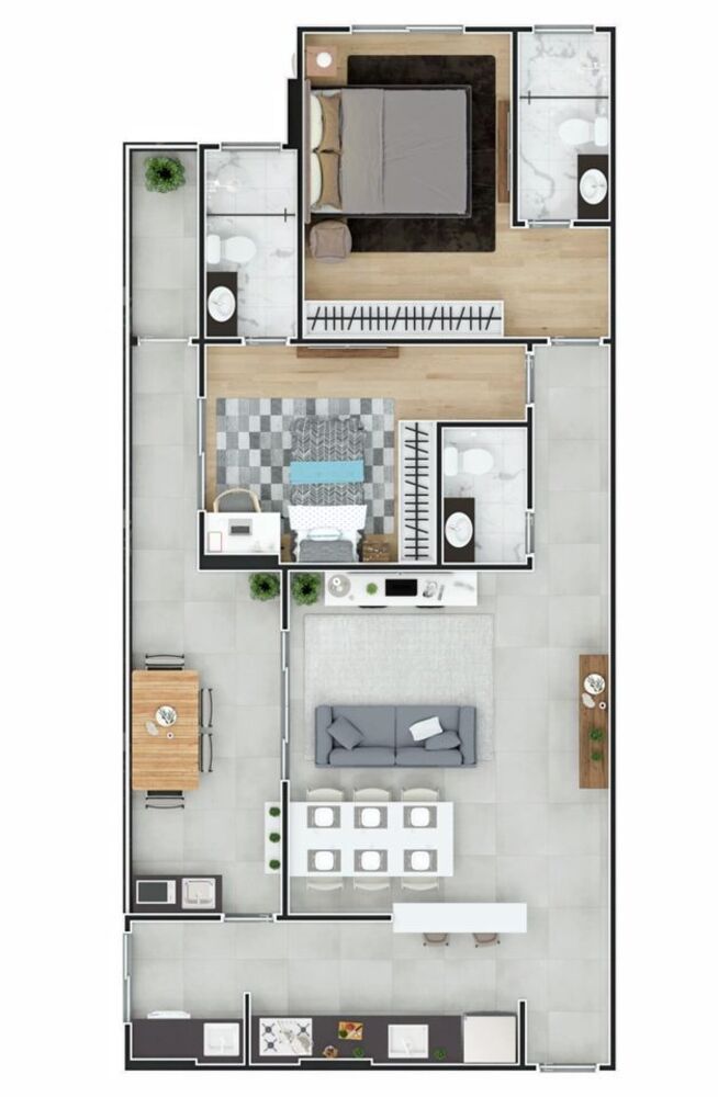 Apartamento, 2 quartos, 88 m² - Foto 4