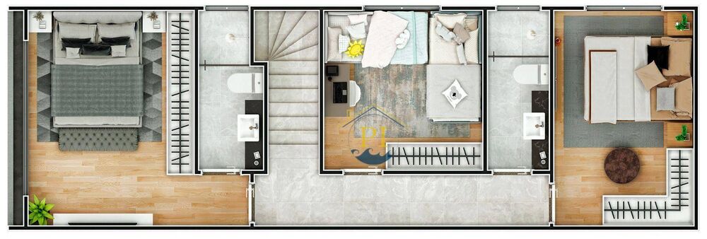 Casa de Condomínio, 3 quartos - Foto 4