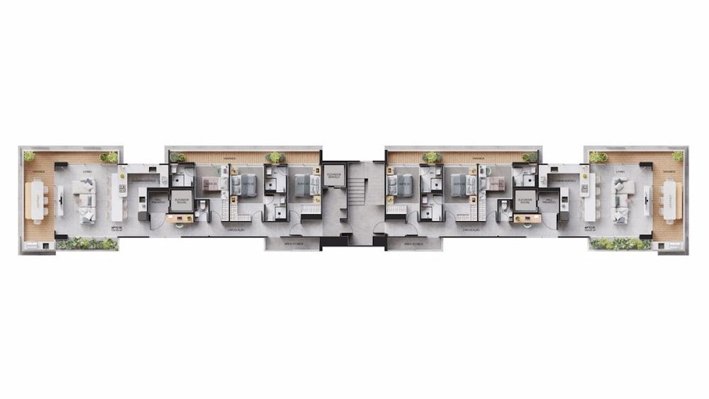 Apartamento à venda com 3 quartos, 150m² - Foto 8