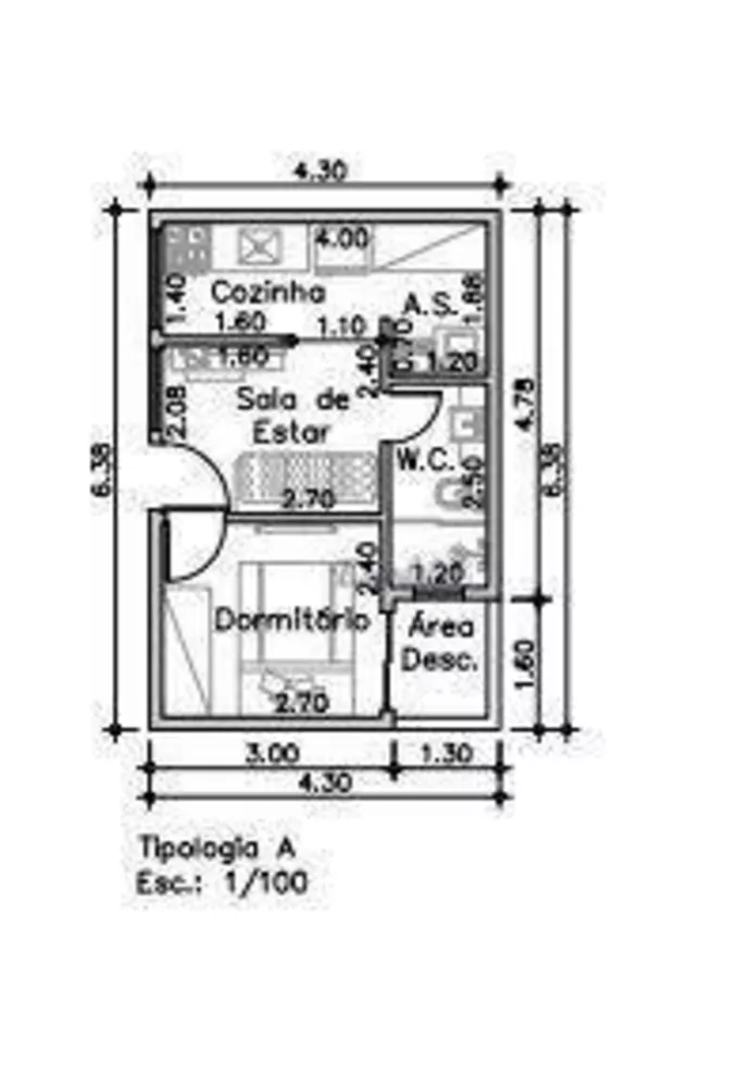 Apartamento, 1 quarto, 25 m² - Foto 10