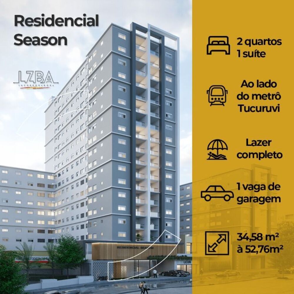 Apartamento, 2 quartos, 52 m² - Foto 1