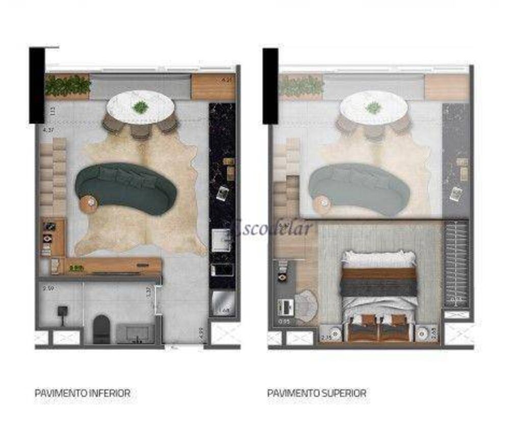 Loft, 27 m² - Foto 3