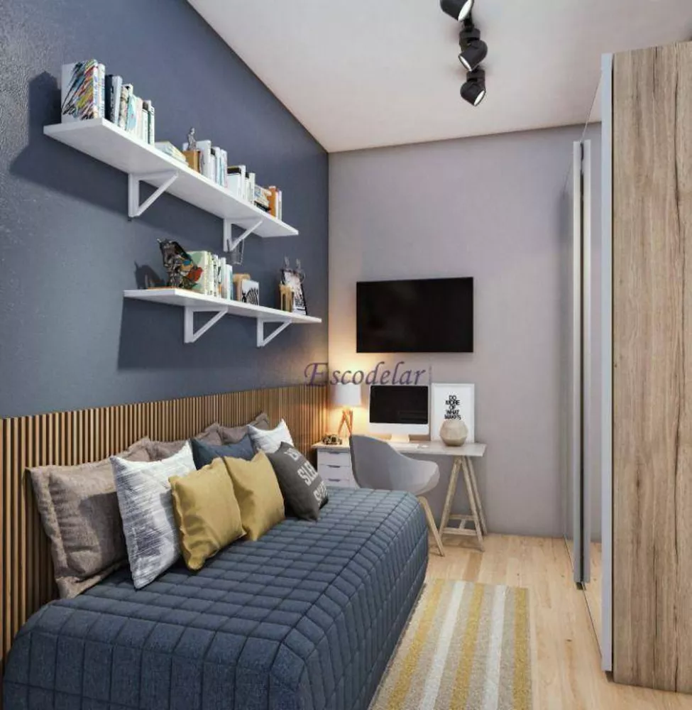 Apartamento à venda com 2 quartos, 42m² - Foto 1