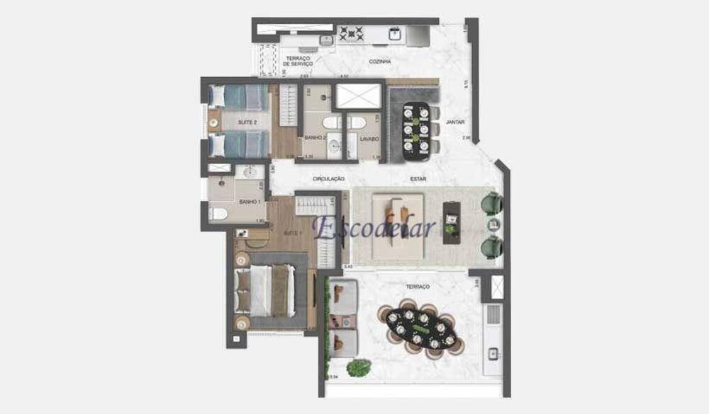Apartamento, 3 quartos, 105 m² - Foto 35