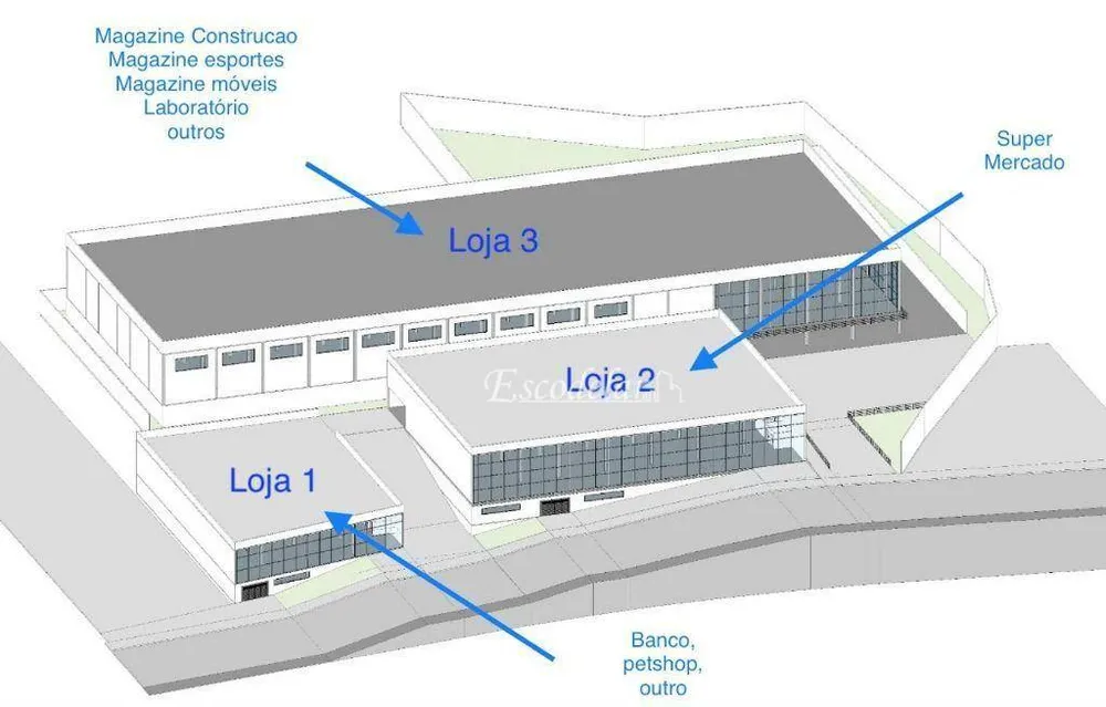 Loja-Salão, 5000 m² - Foto 3