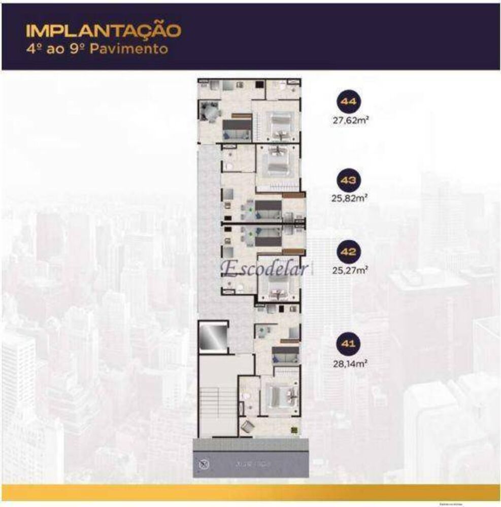 Apartamento, 1 quarto, 30 m² - Foto 4