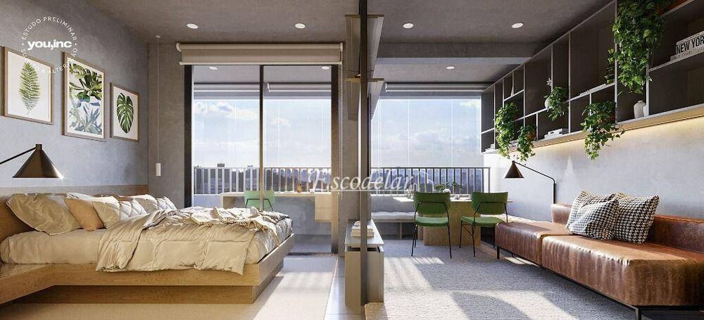 Apartamento, 1 quarto, 36 m² - Foto 2