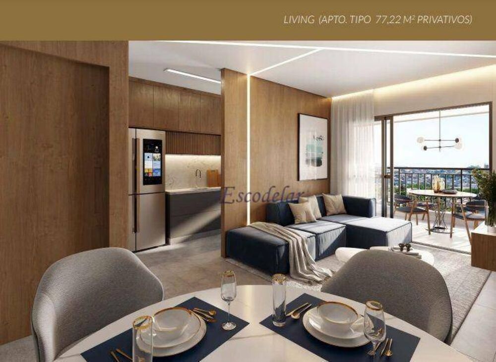 Apartamento, 3 quartos, 77 m² - Foto 2