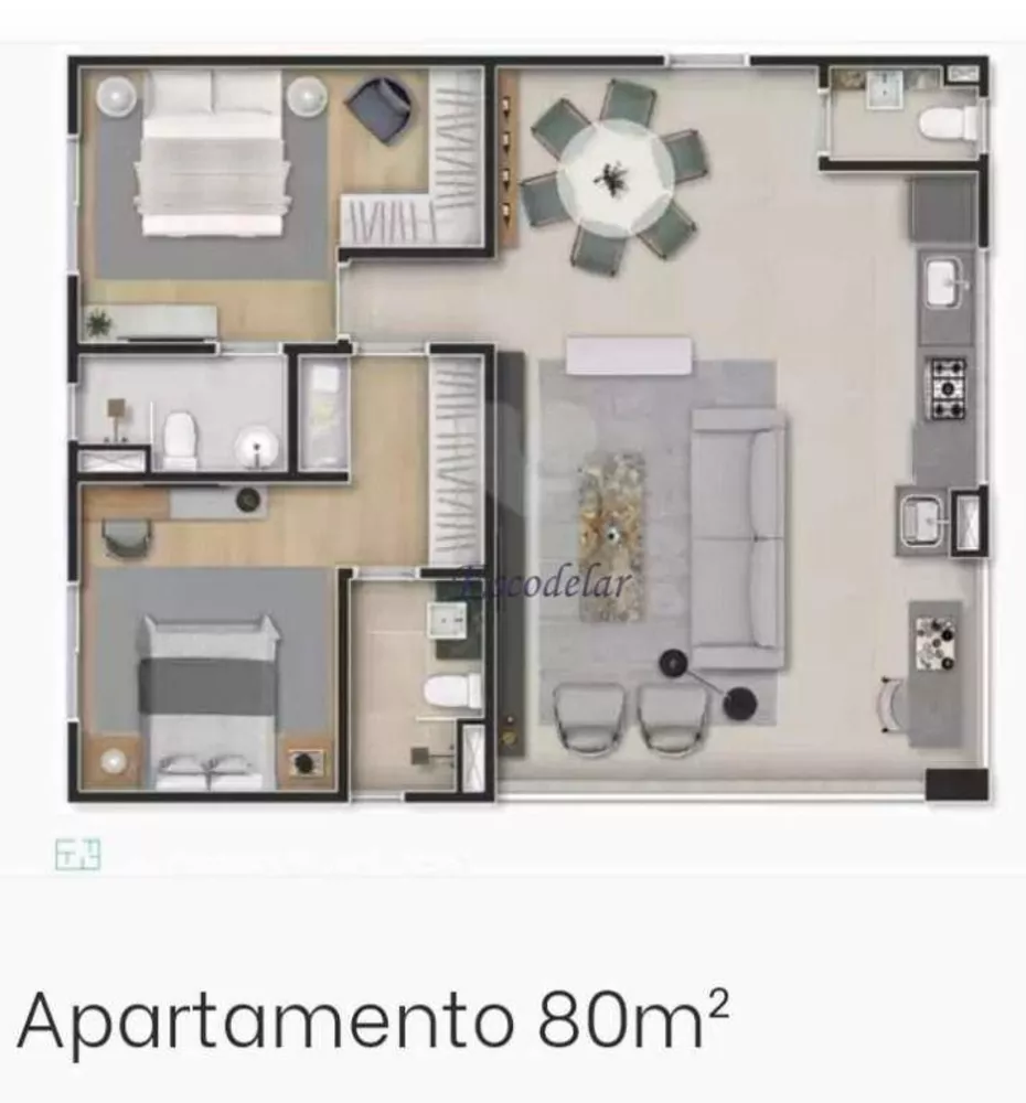 Apartamento à venda com 2 quartos, 81m² - Foto 18