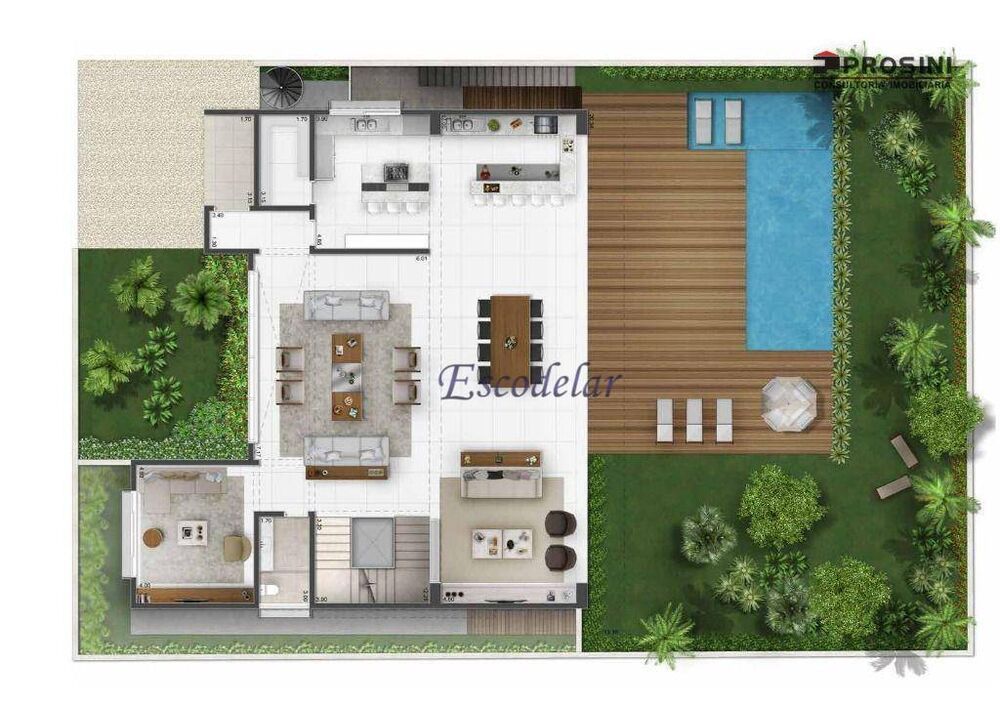 Casa de Condomínio, 4 quartos - Foto 4