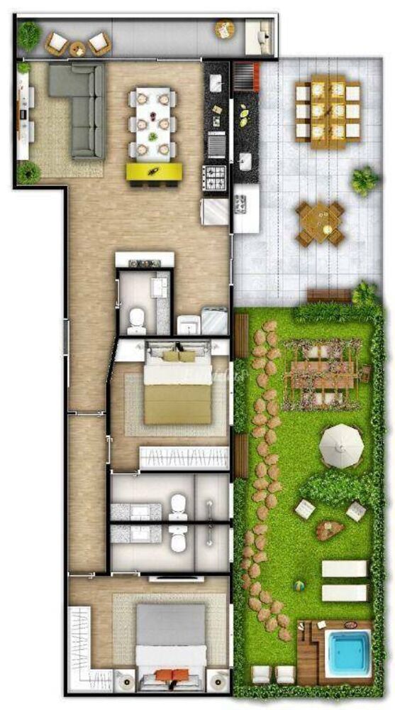 Apartamento, 4 quartos, 186 m² - Foto 2