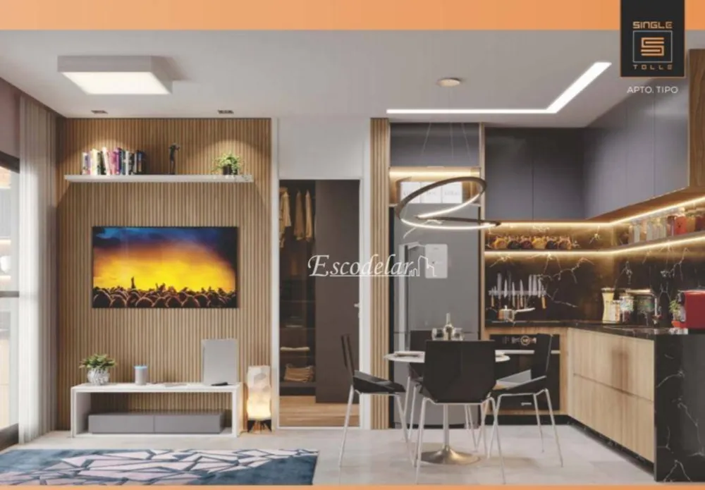 Apartamento, 1 quarto, 41 m² - Foto 2