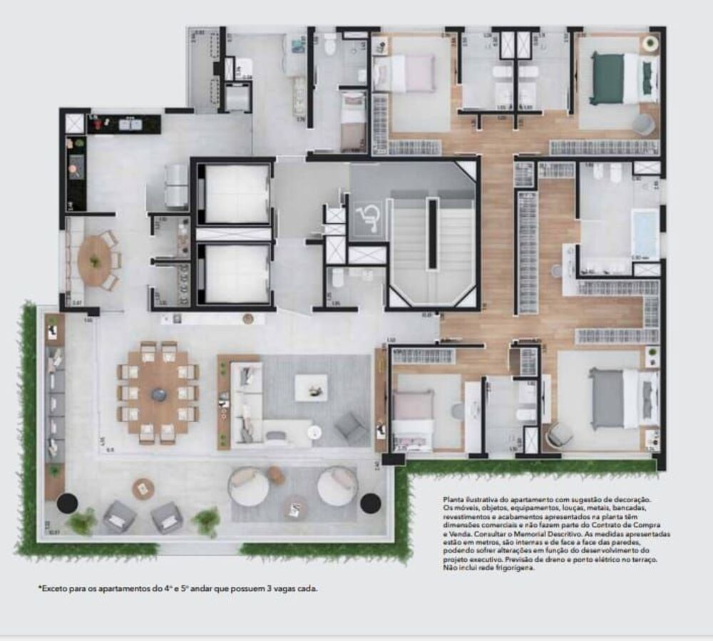 Apartamento, 4 quartos, 276 m² - Foto 13