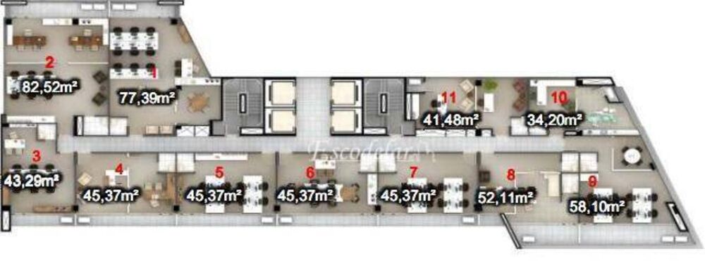 Sala-Conjunto, 621 m² - Foto 5