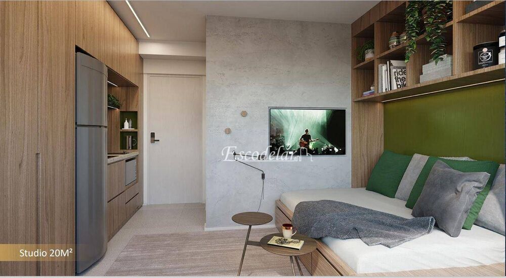 Apartamento, 1 quarto, 22 m² - Foto 1