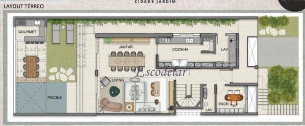 Casa de Condomínio, 3 quartos - Foto 4