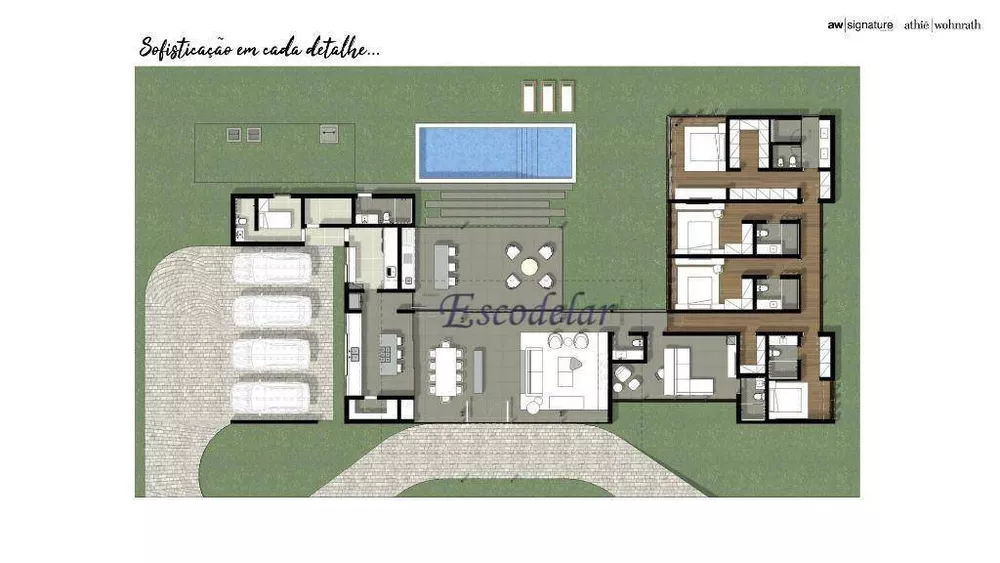 Casa de Condomínio à venda com 5 quartos, 734m² - Foto 16