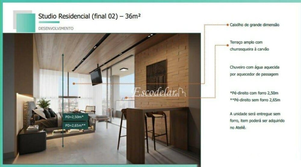 Kitnet-Studio, 35 m² - Foto 15