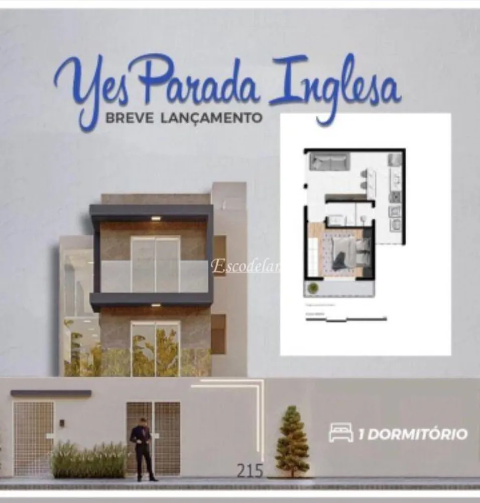 Apartamento, 1 quarto, 38 m² - Foto 1