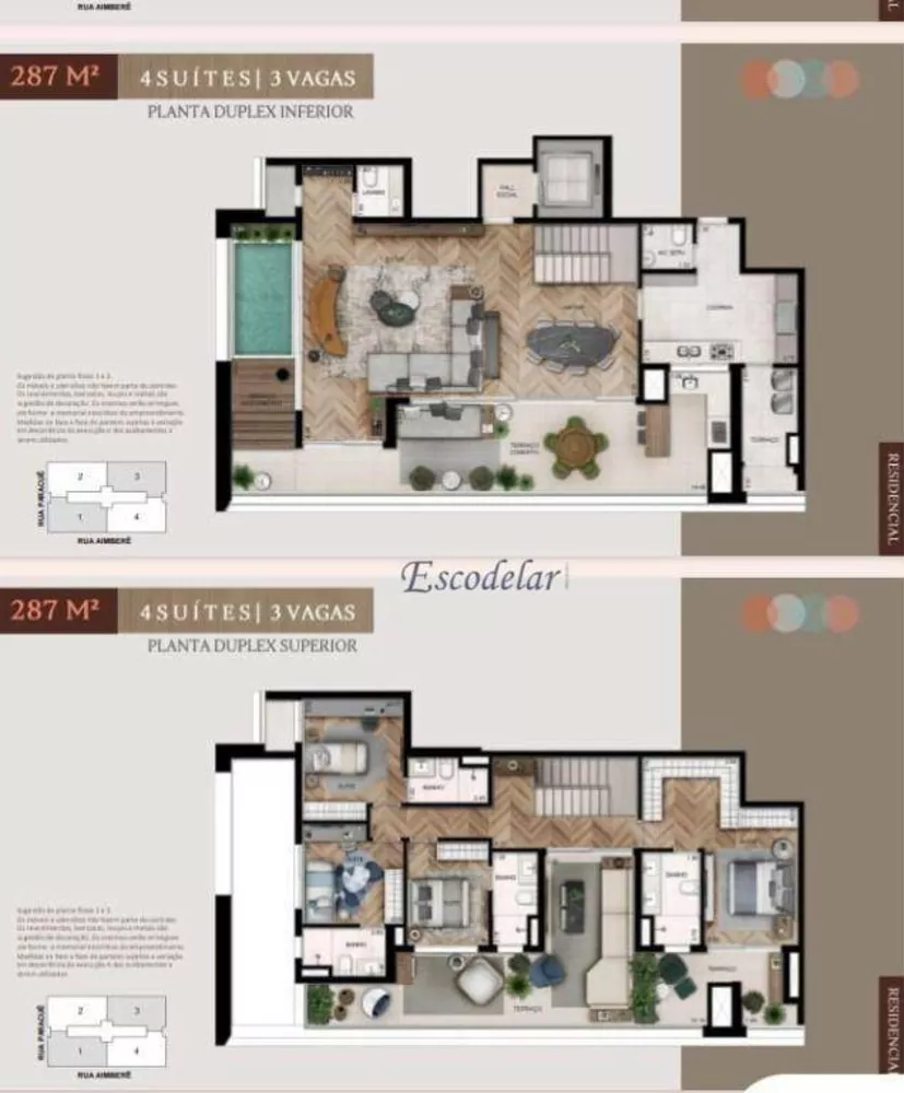 Cobertura, 4 quartos, 287 m² - Foto 4