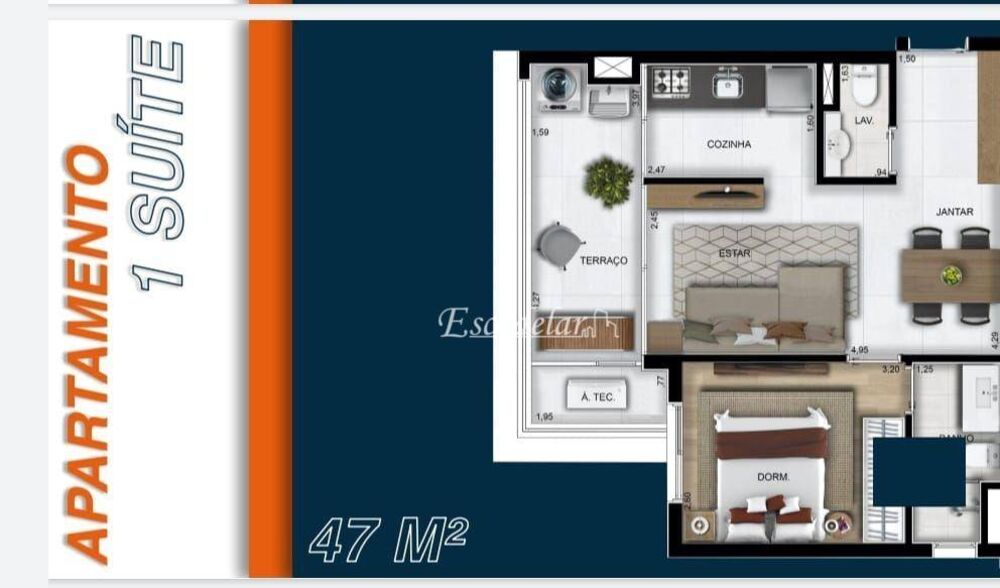 Kitnet-Studio, 28 m² - Foto 11